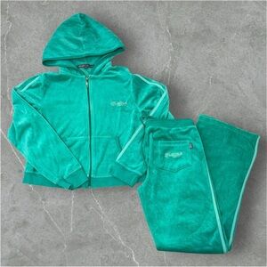 Y2K Vintage Hale Bob Velour Tracksuit